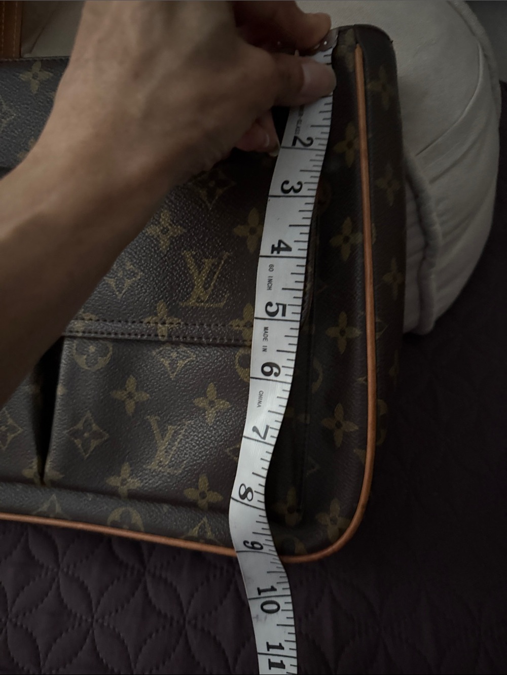 Brown Monogram bag - Picture 6 of 10